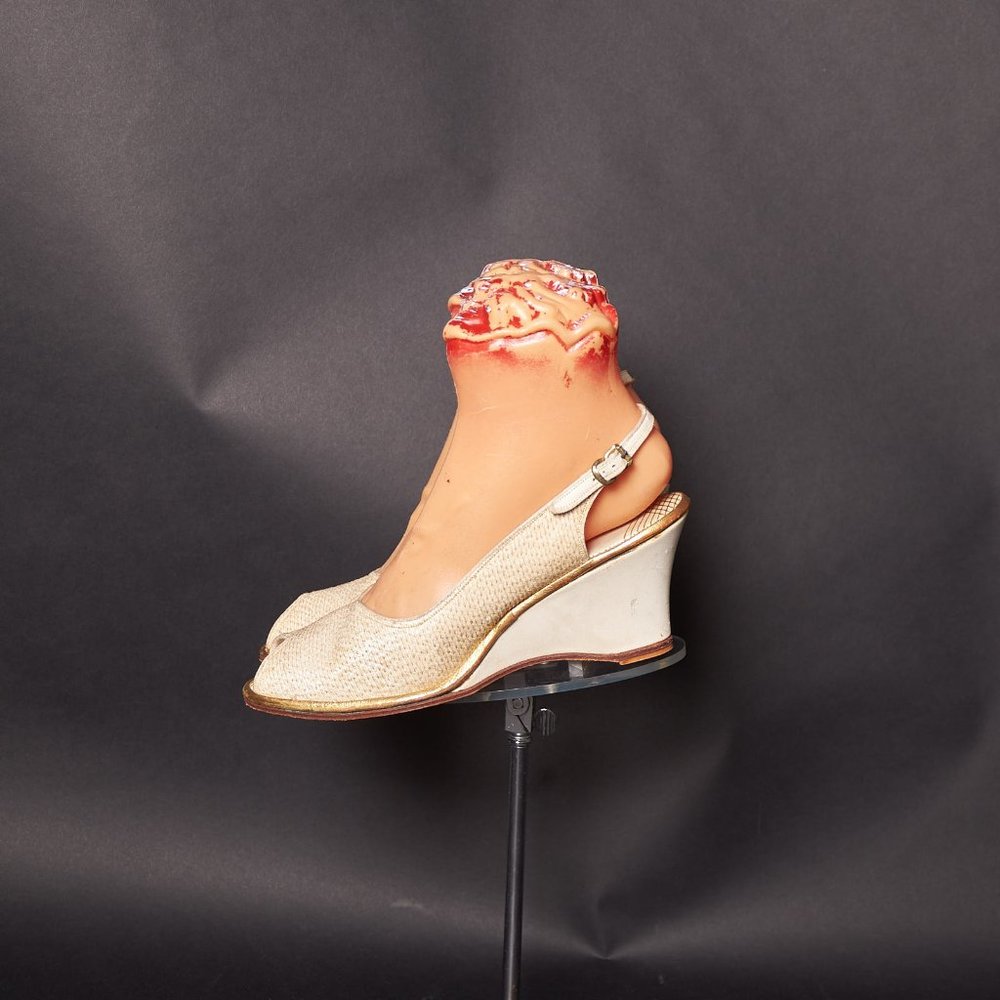 1960s Raffia Straw Peep Toe Wedges Heels Slingbacks Shoes